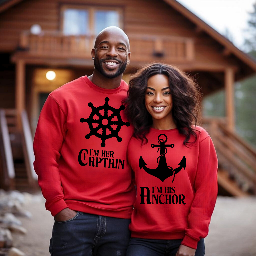 I'm Her Captain Sweatshirt