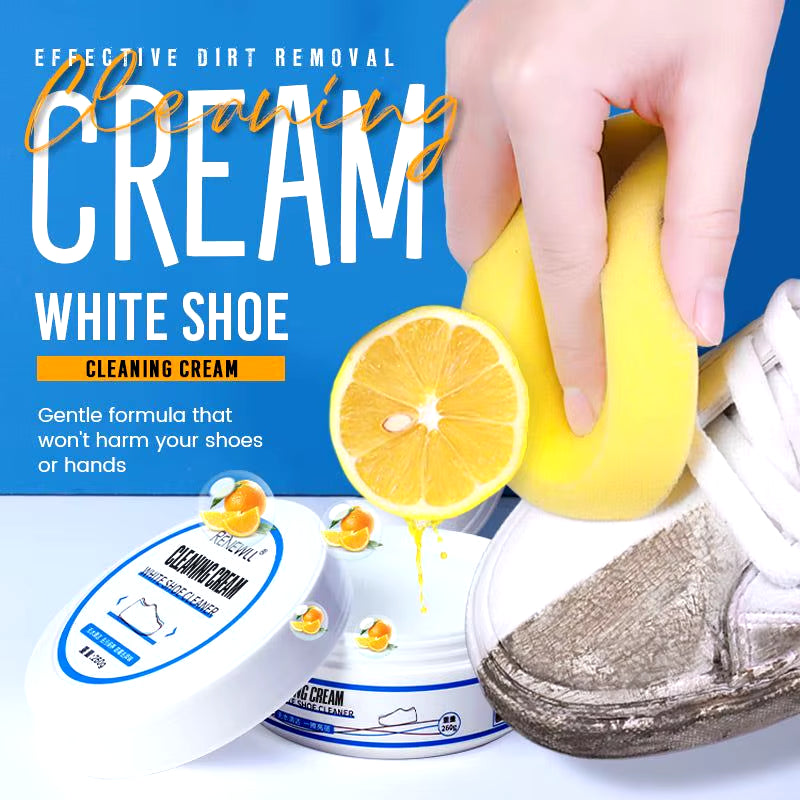 White Shoes Stain Remover Cream