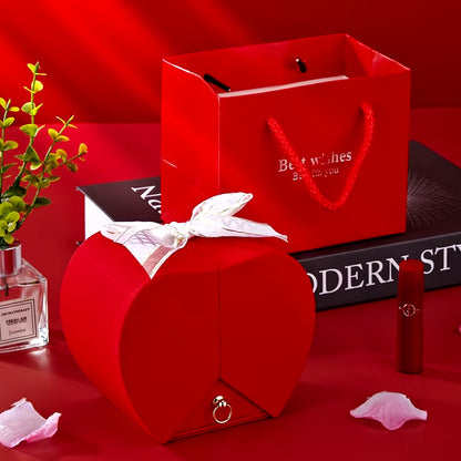 Christmas Gift Party Favor Flower Box Gift Box Birthday for Mother Girlfriend Womens Gifts Bridesmaid Valentines Day Gift