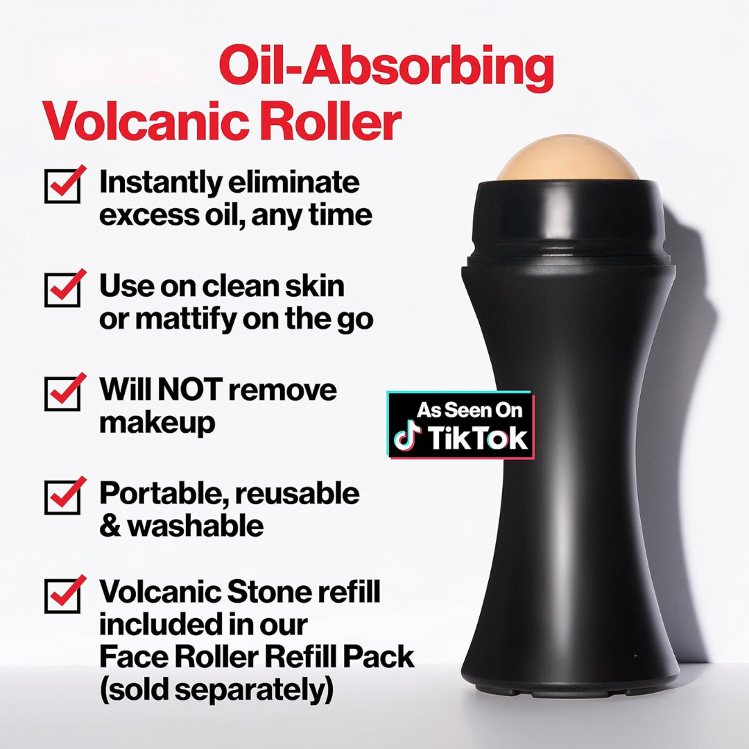 The FaceRoller™ - Oil Absorbing Roller for Shine Control