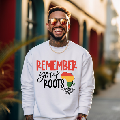 Remember Your Roots Heavy Sweatshirt