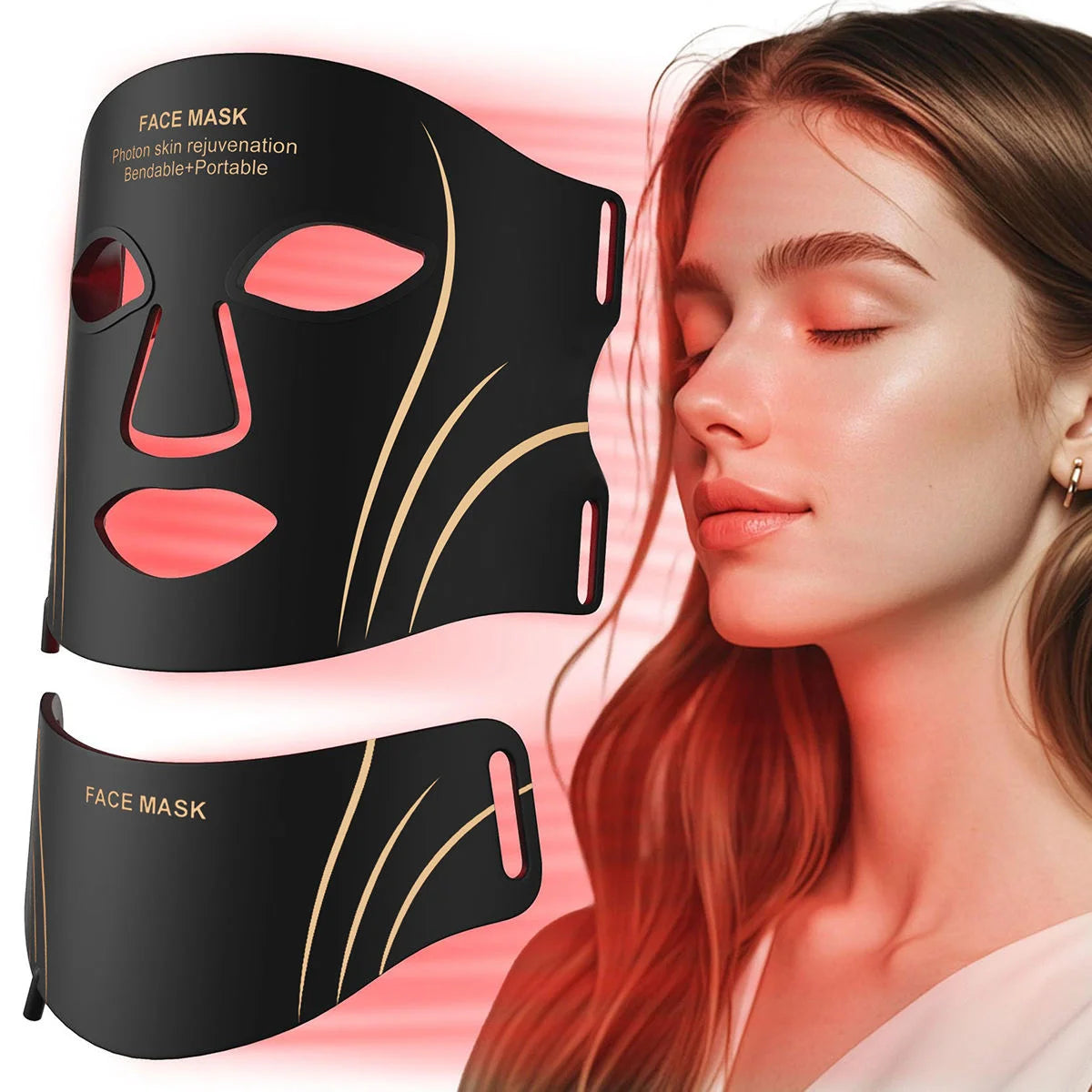 Renew Red Light Face & Neck Mask Therapy