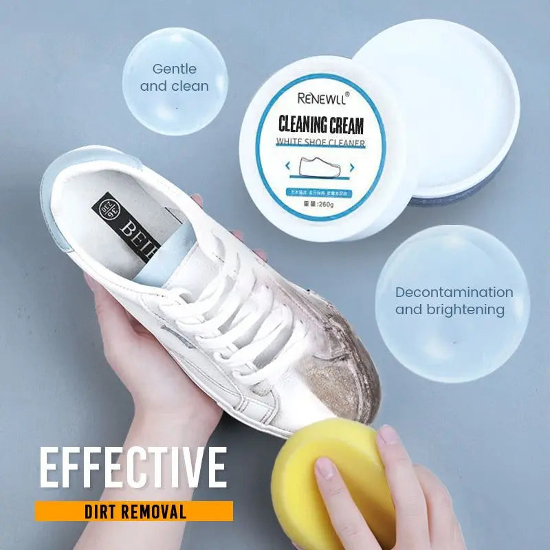 White Shoes Stain Remover Cream 