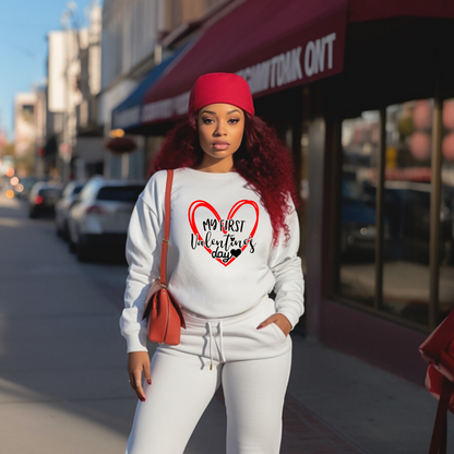 My First Valentine's Day Sweatshirt