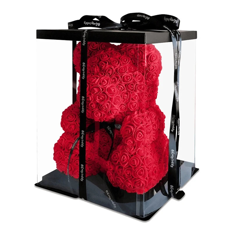 Big Bear Valentine's Flower Rose Gift